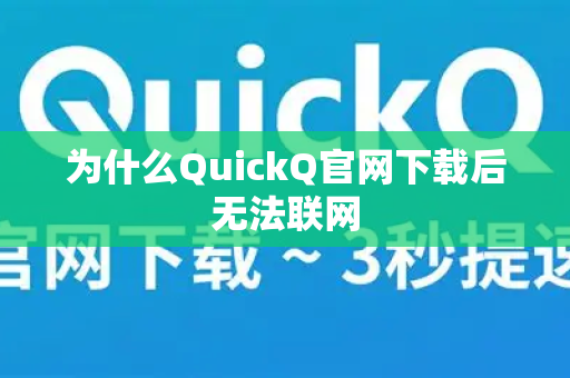 为什么QuickQ官网下载后无法联网